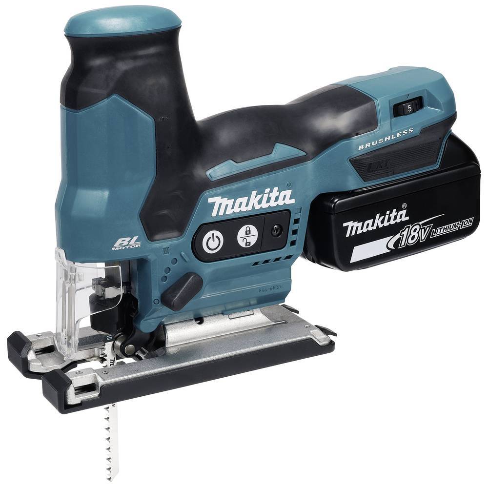 Makita Seghetto alternativo a batteria DJV185RF1J incl. batteria ricaricabile,