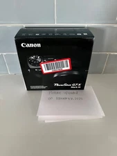 BRAND NEW Canon PowerShot G7 X Mark III  Digital Camera - Black