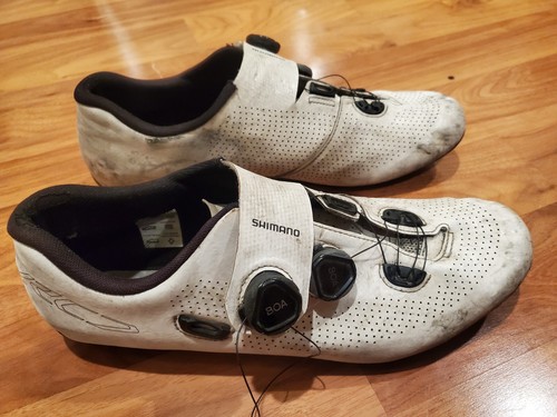 white carbon cycling shoes | eBay