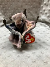 *TY BEANIE BABY BATTY (TIE-DYE) THE BAT*RETIRED*RARE*MWBMT*