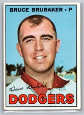 # 276 Bruce Brubaker Los Angeles Dodgers 1967 Topps