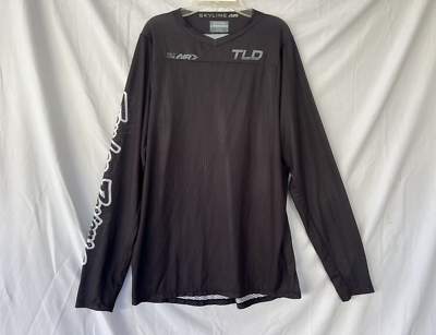 Troy Lee Designs TLD Skyline Air LS Bike Jersey Mono Black Medium