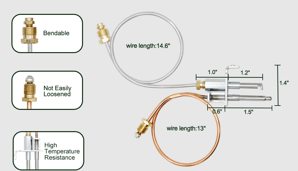 91603 Water Heater Pilot Assembly For Atwood (91214) ,Includes Pilot 91603 Water Heater Pilot Assembly For Atwood (91214) ,Includes Pilot