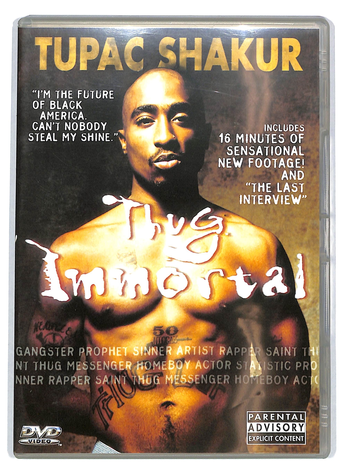 EBOND Tupac Shakur – Thug Immortal DVD D721348