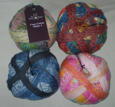(139,5 /kg) 100gr Zauberball CRAZY COTTON Stärke 4 Schoppel Baumwolle Farbverl