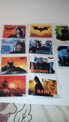 10 Batman Begins, Dark Knight Kühlschrank Magnete, je 7x4cm Original in Folie