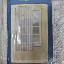 Mainstays Window curtain panel Home Window With Attached Valance 60 in W 63 in L