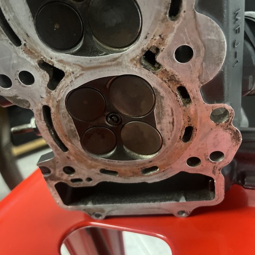 2007-2012 08 09 10 11 HONDA CBR600RR OEM ENGINE TOP END CYLINDER HEAD DAMAGED - Bild 19 von 24