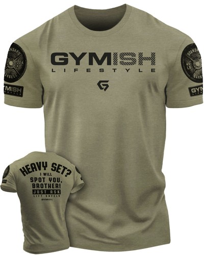 043. Spotter Funny Workout Gym T-Shirt for Men - 第 13/42 張圖片