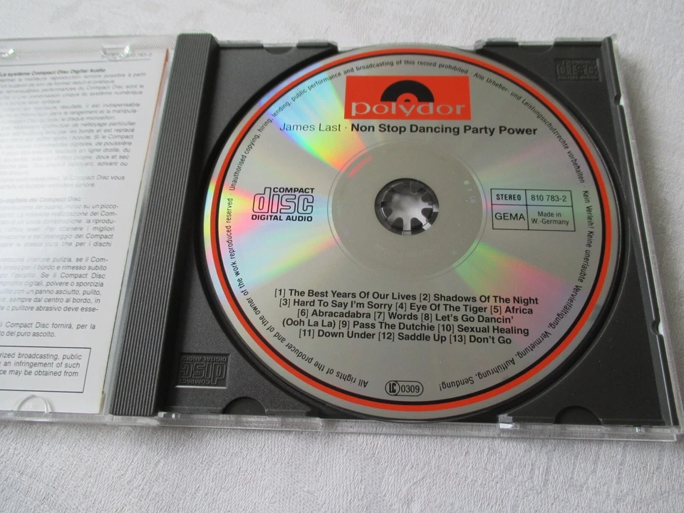 James Last - Non Stop Dancing ´83 - Party Power - CD - Selten und RAR - Bild 2 von 3