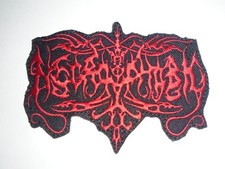 NECROPHOBIC BLACK METAL IRON ON EMBROIDERED PATCH