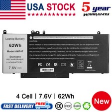 4 Cell 62Wh Battery For Dell Latitude E5470 E5570 Precision 3510 6MT4T 79VRK PC