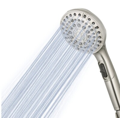 Waterpik VOT-669E 7-Mode Powerpulse Hand Held Shower - Brushed Nickel