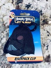ANGRY BIRDS STAR WARS DARTH VADER BACKPACK CLIP LUCASFILM AND ROVIO 2012 NEW