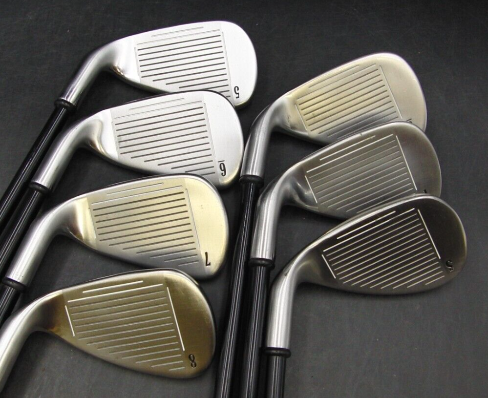 Set of 7 x Callaway Warbird Irons 5SW Regular Graphite Shafts Callaway