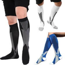 Compression 20-30mmHg Graduated Support Socks Stockings Calf Men Women L/XL XXL