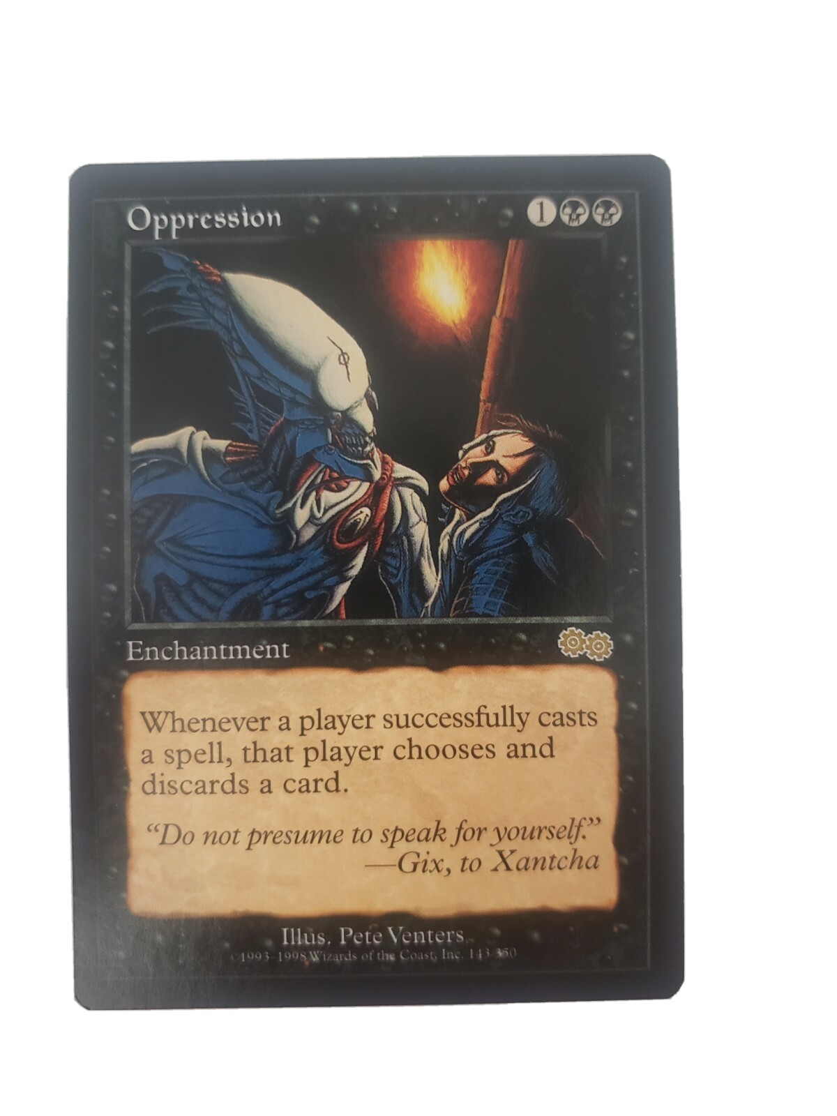 MTG Oppression Urza's Saga NM 1X