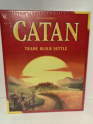 Settlers of Catan | Trade Build Settle | Brand New In Box | FAST SHIPPING