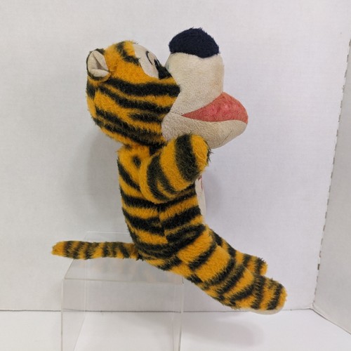 Vtg 60s 70s Sears Gund Tigger Big Mouth Plush Stuffed Animal Stained Well Loved - Picture 5 of 23