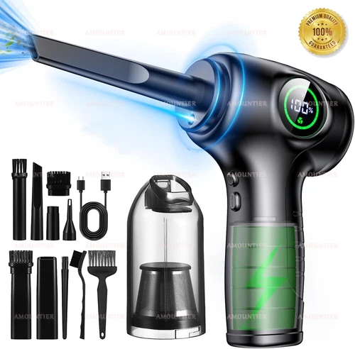 Elektrische Staubgebläse Druckluftspray für PC Reinigung Air Duster LCD Display