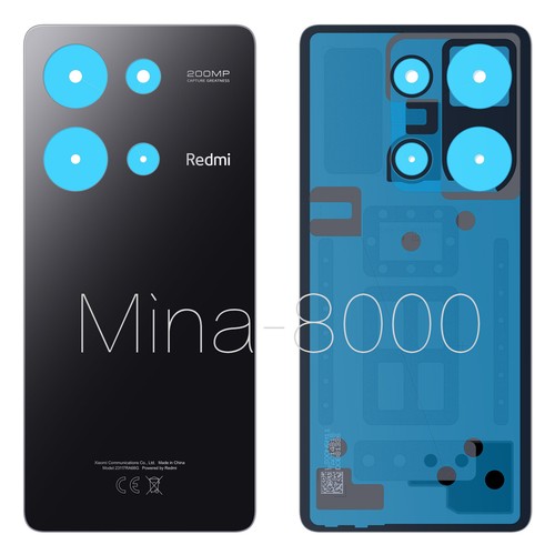 Genuine Back Glass Housing Battery Cover Rear Case Door for Redmi Note 13 Pro 4G - Picture 2 of 10