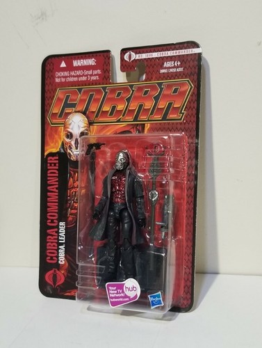 GI JOE PURSUIT OF COBRA 30TH ANNIVERSARY COBRA COMMANDER CARDED FIGURE - Picture 3 of 5