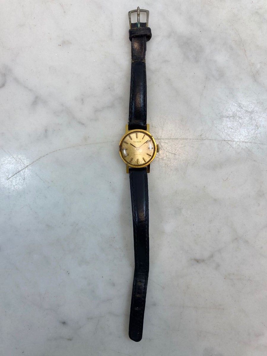 Vintage TISSOT Stylist Women's Watch. 17 Jewels Gold Plated SWISS