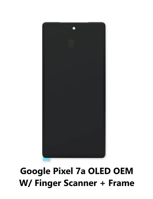 [OEM] Google Pixel 7A OLED Display Touch Screen Digitizer Frame Replacement