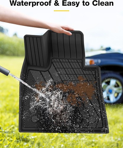 3W Floor Mats For BMW X5 2019-2025 TPE All Weather Custom Fit Waterproof Liners - Picture 2 of 7