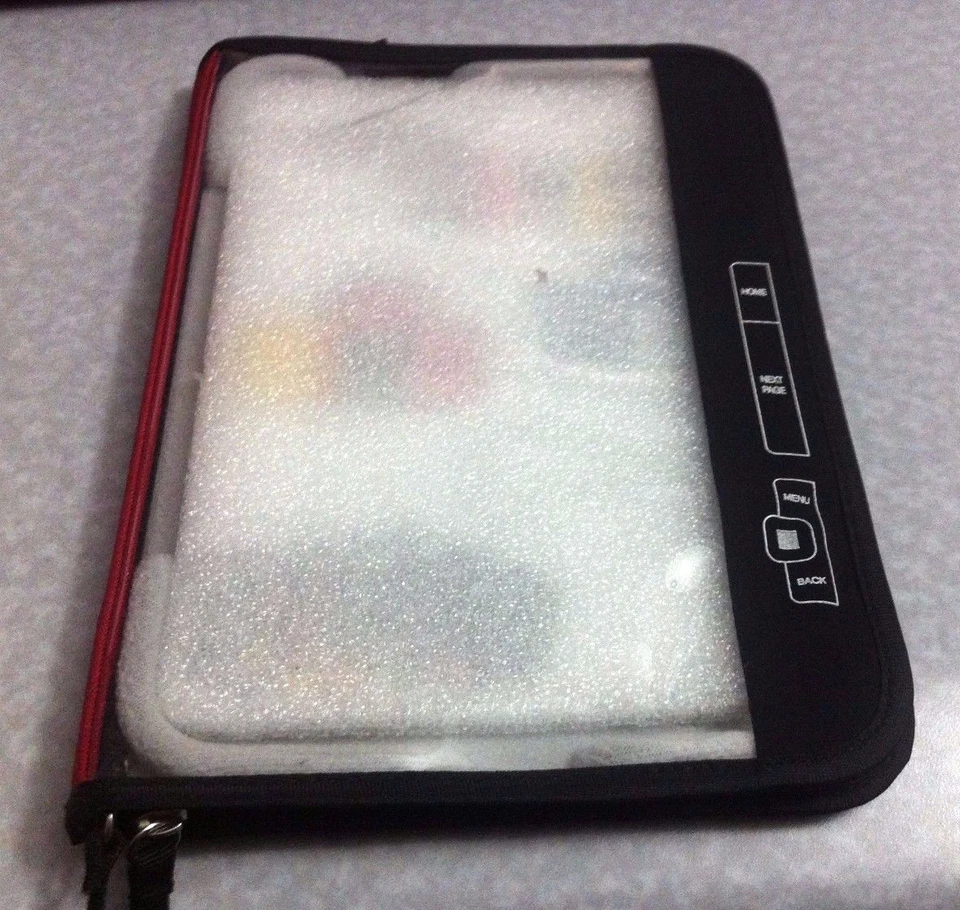 M-EDGE Flip Book Folio Case Folio for Apple iPad Mini Red - Image 3 of 4