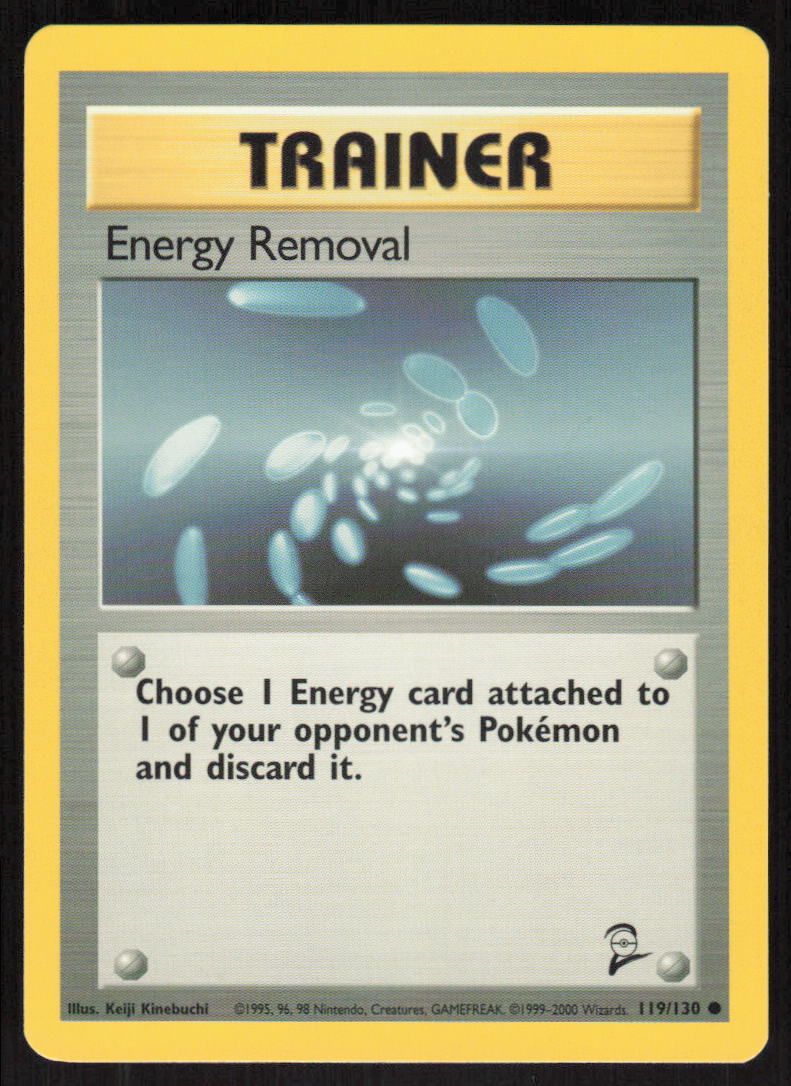 Pokemon TCG Base Set 2 #119/130 Energy Removal LP