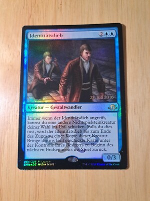 MTG - Identitätsdieb (FOLIE) - Eldritch Moon Launch Party - Neuwertig - Deutsche Ausgabe