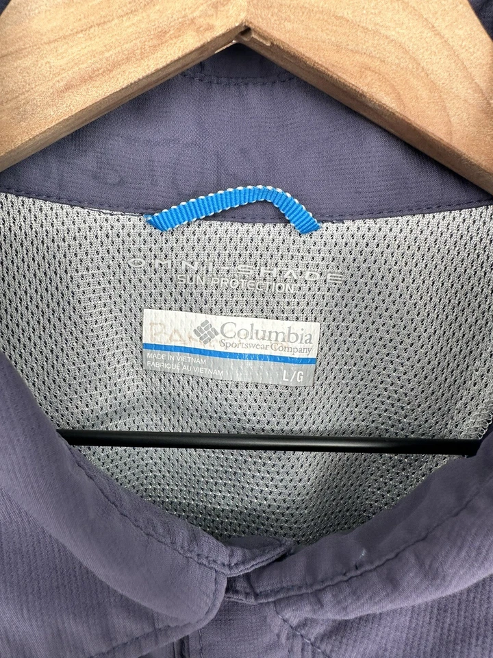 Columbia Boy Scouts of America Men’s Shirt Vented Shirt Polyester Size Large - Image 3 of 4