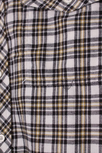 Camicia uomo Craghoppers in flanella nera e marrone a quadri a quadri taglia M - Foto 5 di 14