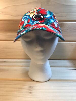 Southern Proper Floral Hat Adjustable Strap OSFM Preppy Lightweight