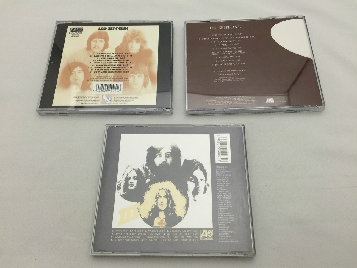 LED ZEPPELIN John Paul Jones Japan Edition 11＋2 CD Sets