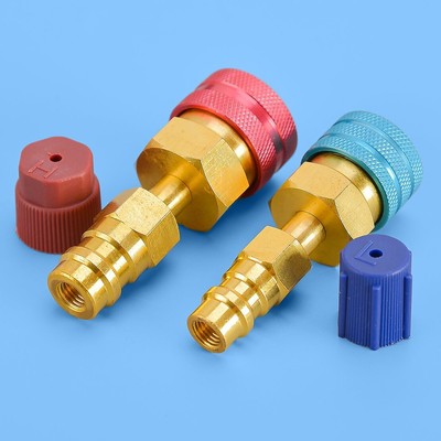 AC R1234YF to R134A High Side Coupler Air Conditioning Quick Coupling Adapter