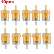 10 Universal Motor Inline Gas Oil Fuel Filter Small Engine For 14 6-7 Mm Hose