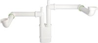 "DoppelspüLen Raumsparsiphon DN40(1 1/2\") X Ø40Mm"