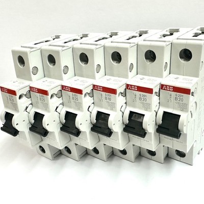 ABB Leitungsschutzschalter S201 Serie | 1-polig / 3-polig | B10 B16 B20 B25 B32