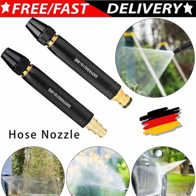 Heavy Duty Garden Hose Nozzle, High Pressure Power Washer Jet Nozzle DE~