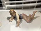 Lladro Girl Lost In Thought Watching Snail Juan Huerta Vintage 1980's Retired — photo 3
