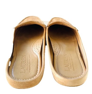 Ralph Lauren ドライビングシューズ　BRYNN 23.5 Lauren Ralph Lauren Brynn Driver Mules loafer flats Camel/Taupe