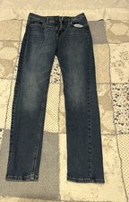 Banana Republic Women's Size 26/2 Blue Girlfriend Dark Wash Stretch Jeans 285 