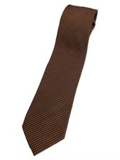 Fiorio Necktie Silk BRW Men's Fiorio Brown