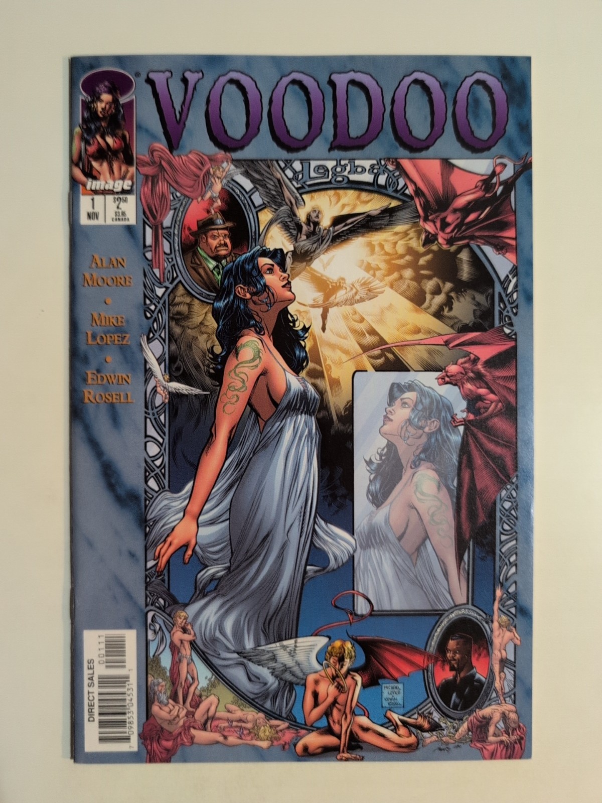 Voodoo #1 Alan Moore Comic Book Image WildStorm 1997