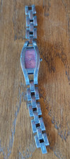 ARMBANDUHR, DAMENUHR ,FOSSIL F2 , Modell ES - 9386 , lila, ERSATZTEILE ?