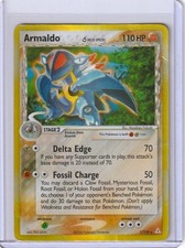 Armaldo 1/110 EX Holon Phantoms Delta Species Reverse Holo Pokemon Card HP Ink