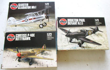 3 x VINTAGE AIRFIX - MODELS - ALL COMPLETE - 1:72 (1986 / 1987)