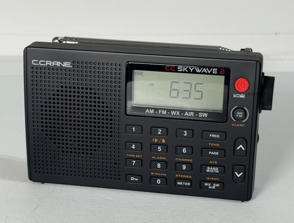 C. Crane CC Skywave 2 AM, FM, Shortwave, NOAA Weather + Alert, VHF Aviation B... - Image 2 of 4